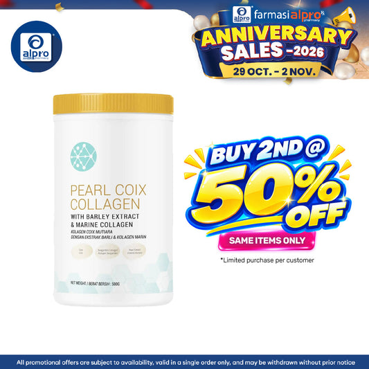 Nutrivo Premium Pearl Coix Collagen Nutrition Drink 500g | Provides Anti-Aging Benefit