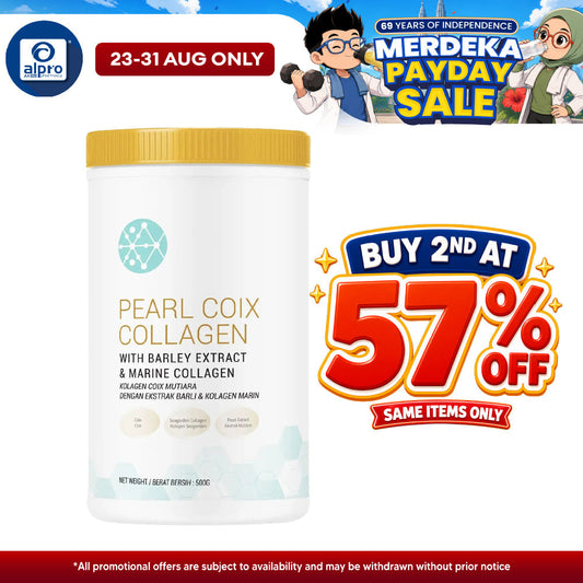 Nutrivo Premium Pearl Coix Collagen Nutrition Drink 500g | Provides Anti-Aging Benefit Nutrivo