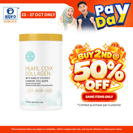 Nutrivo Premium Pearl Coix Collagen Nutrition Drink 500g | Provides Anti-Aging Benefit