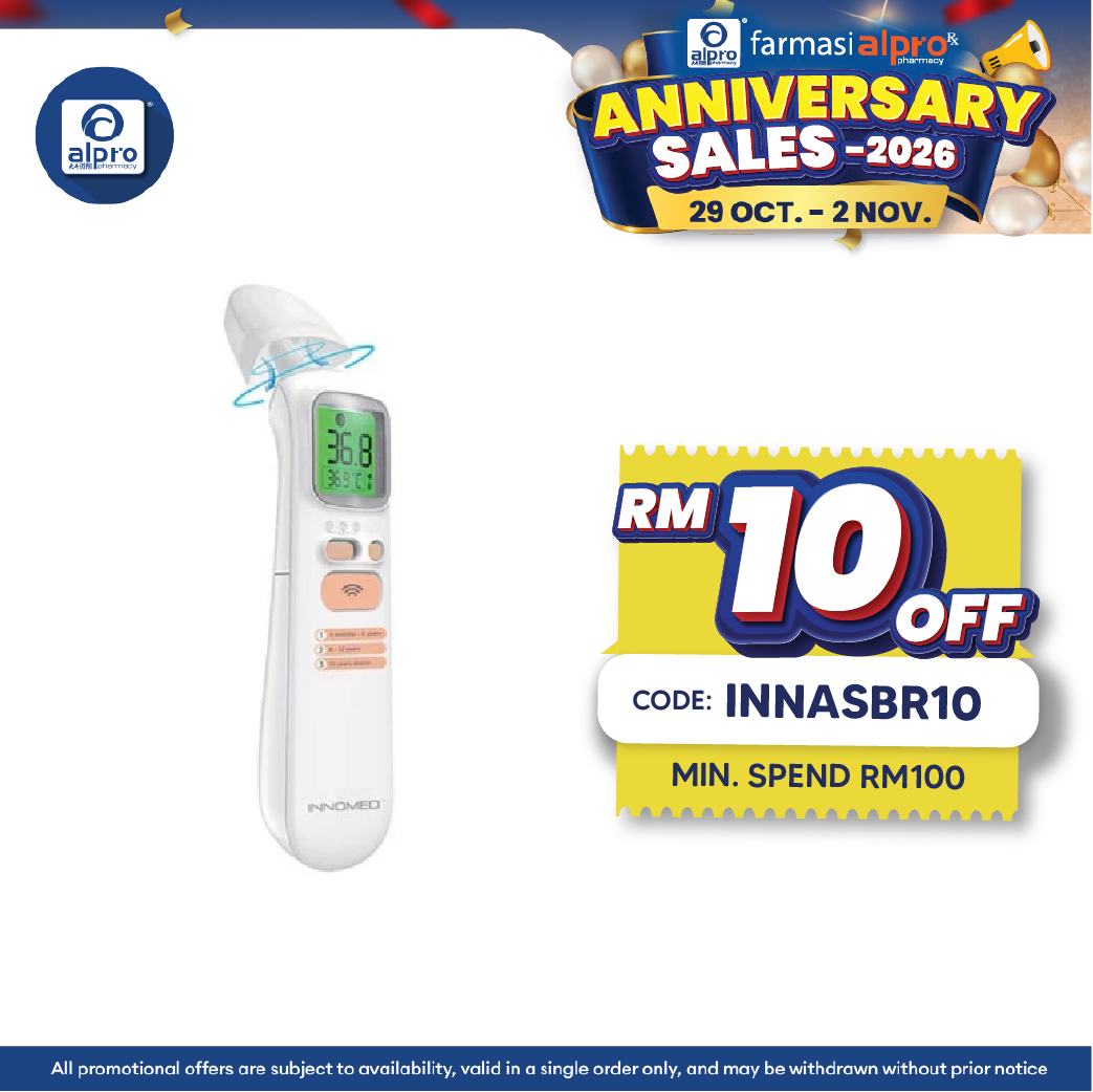 Innomed T1 Dual Function Infrared Thermometer | With Age Scan