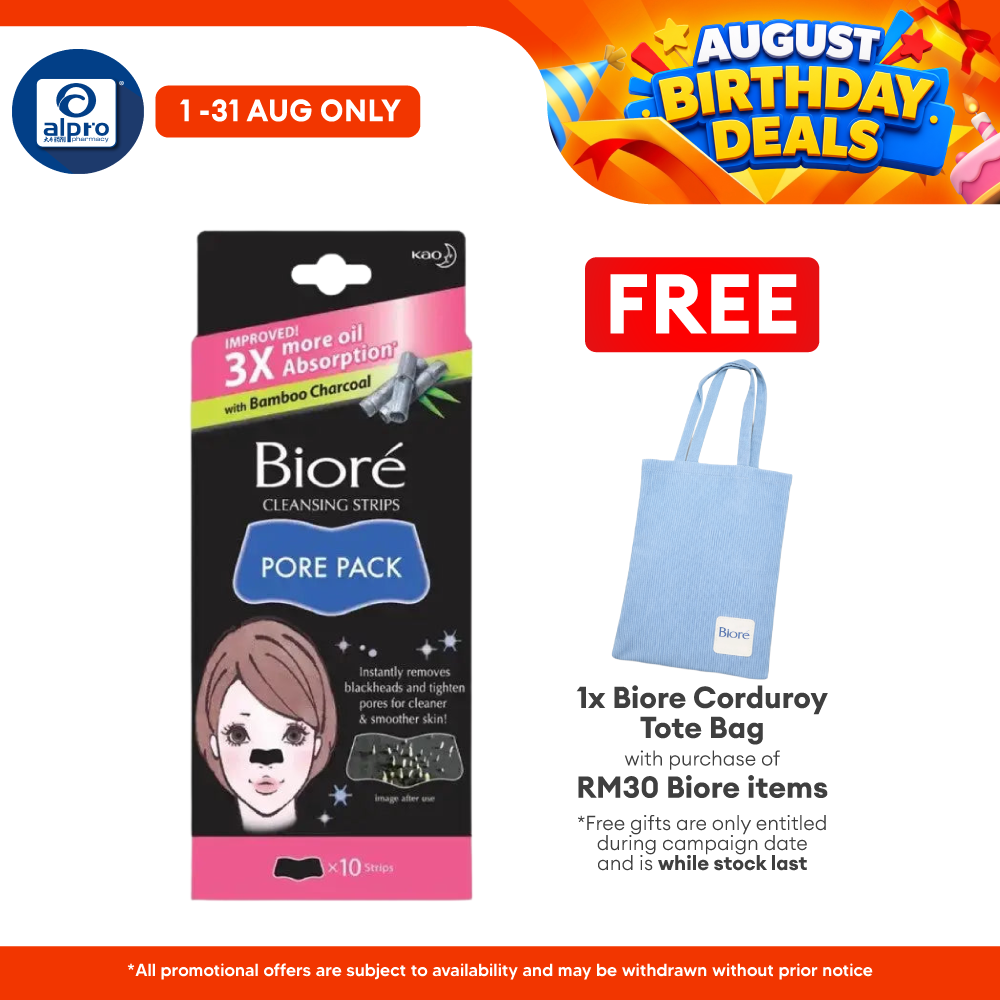 Biore Pore Pack Black 10s Biore