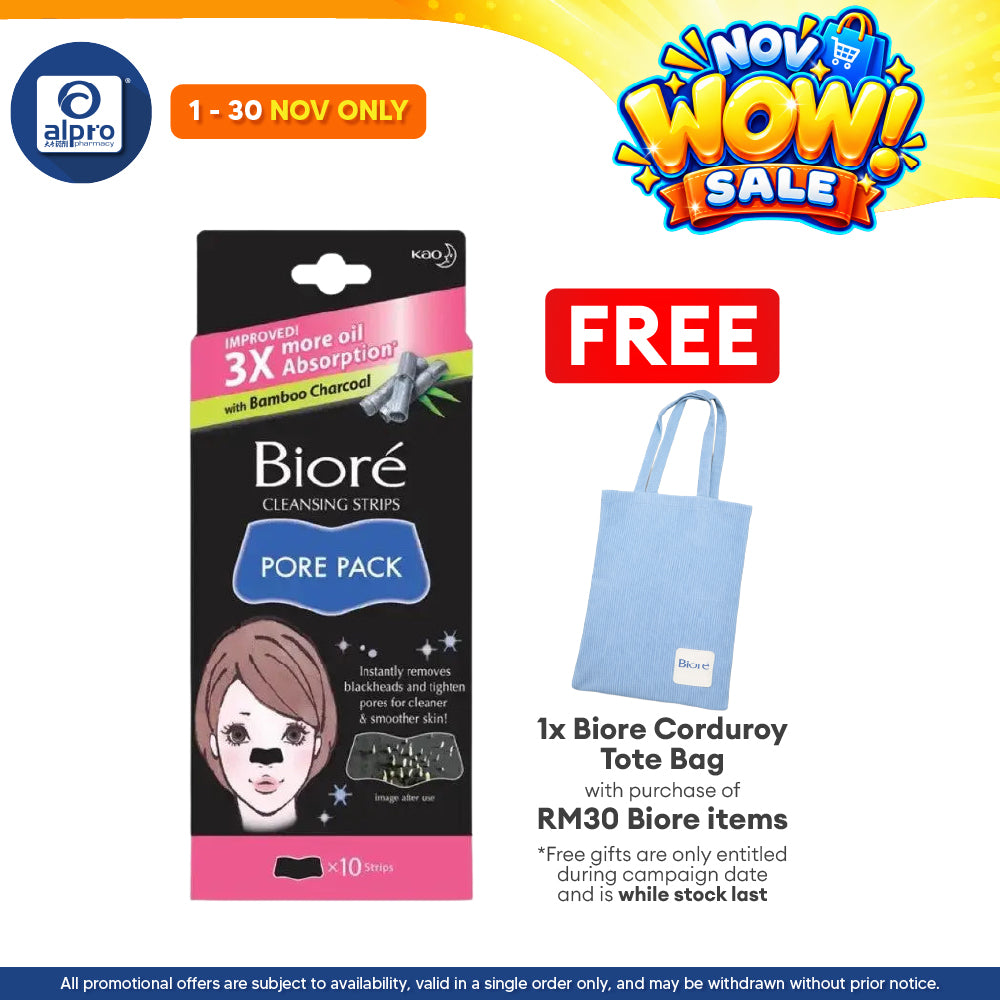 Biore Pore Pack Black 10s