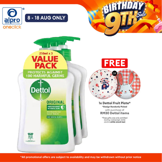 Dettol Hand Wash| Original/Sensitive Dettol