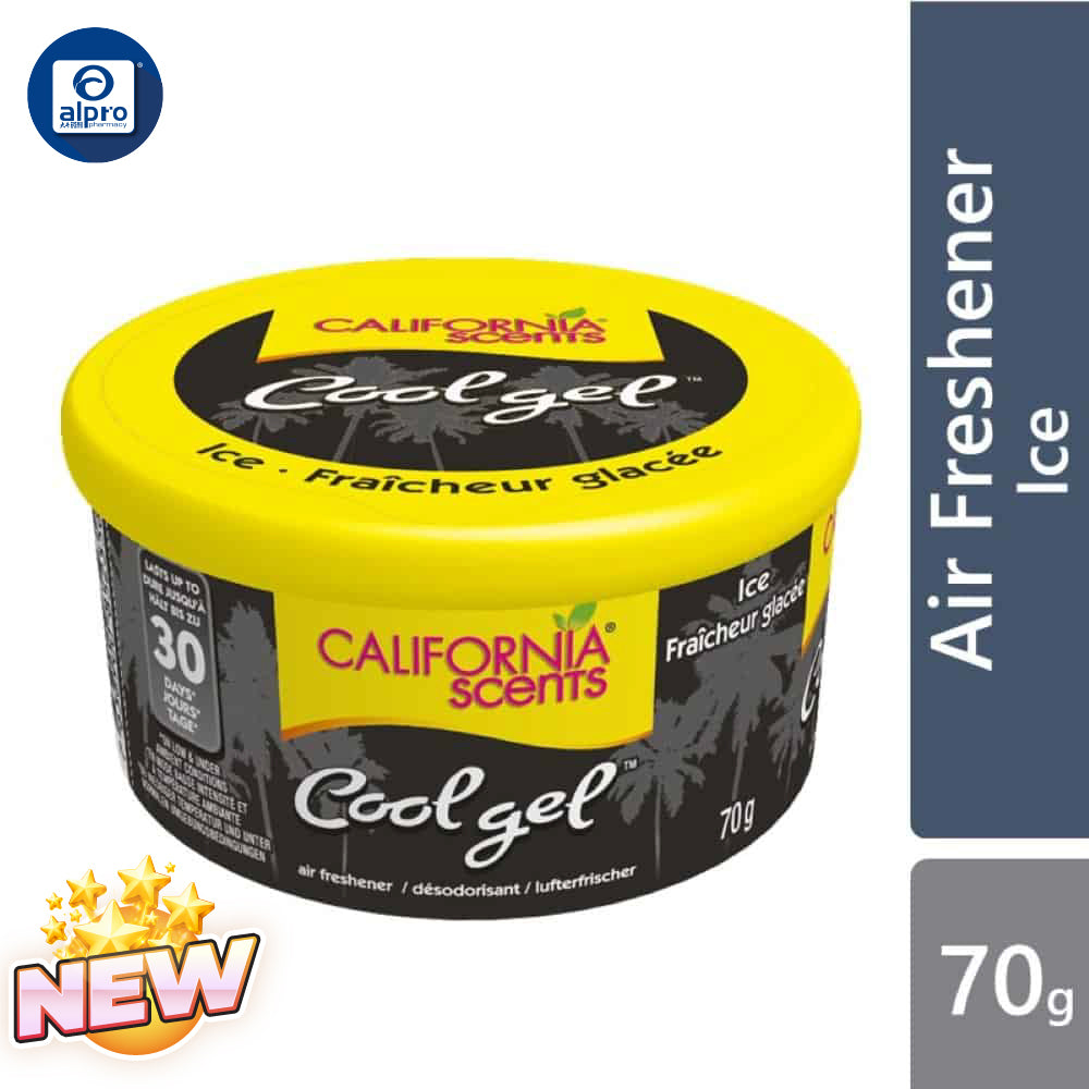 California Air Freshener Scent Gel Ice California Scents