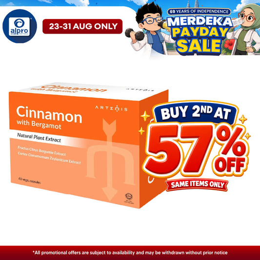 Artemis Cinnamon Bergamot Capsule 60s | Helps To Maintain General Health. Artemis