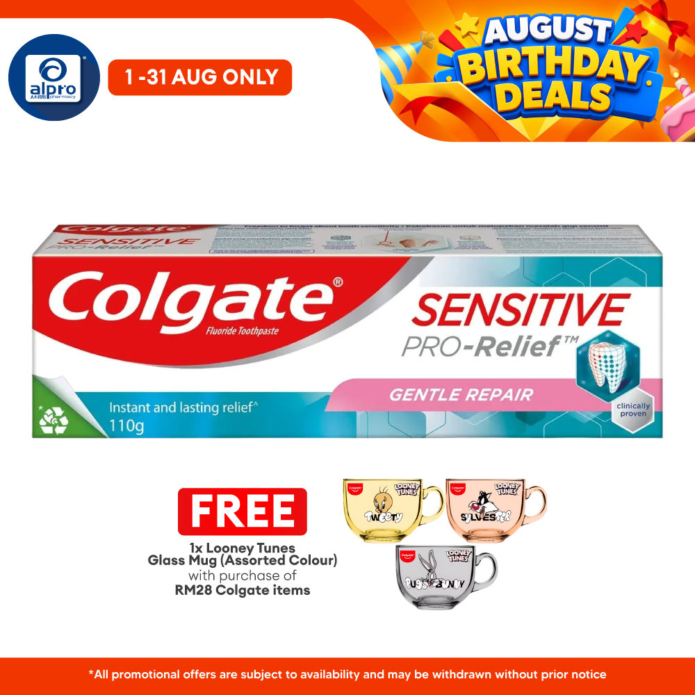 Colgate Sensitive Pro-Relief Gentle Repair 110g | Protect Against Tooth Sensitivity Colgate