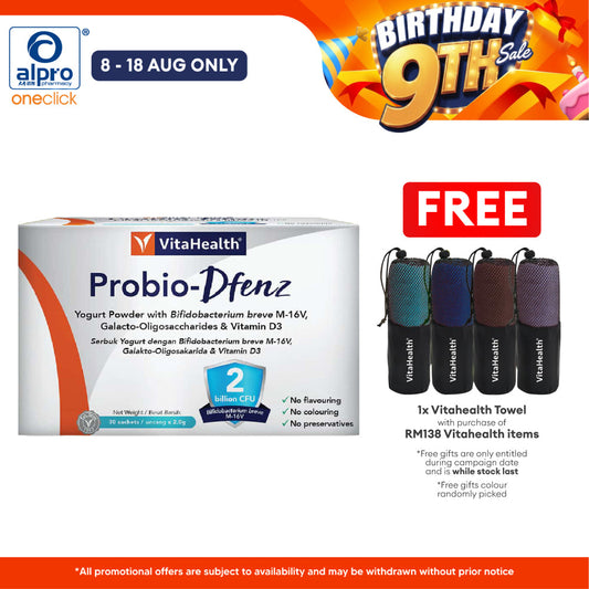 Vitahealth Probio-dfenz 30s | Improved Digestive and Colon Health Vitahealth