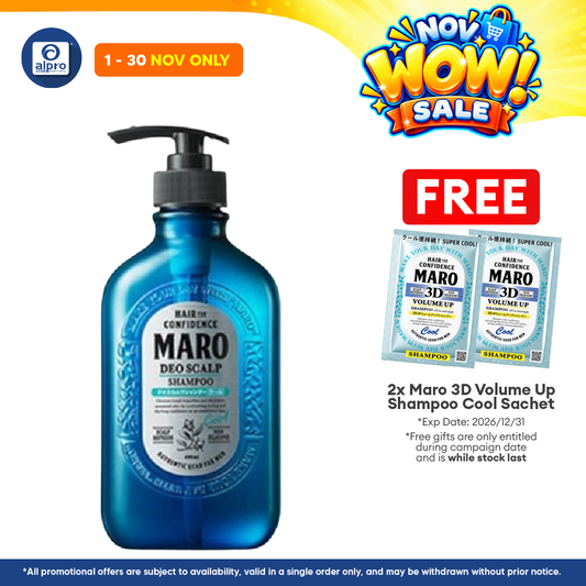 Maro Deo Scalp Shampoo Cool 400ml