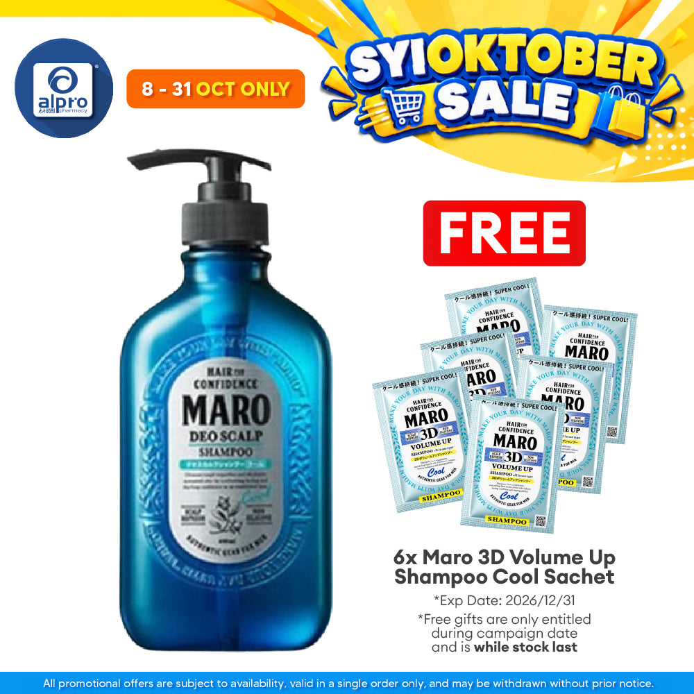 Maro Deo Scalp Shampoo Cool 400ml