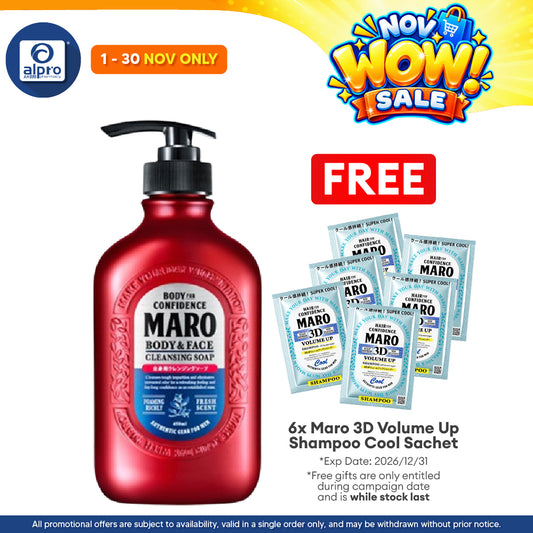Maro Body & Face Cleansing Soap 450ml