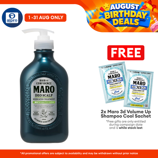Maro Deo Scalp Medicated Treatment 480ml Maro