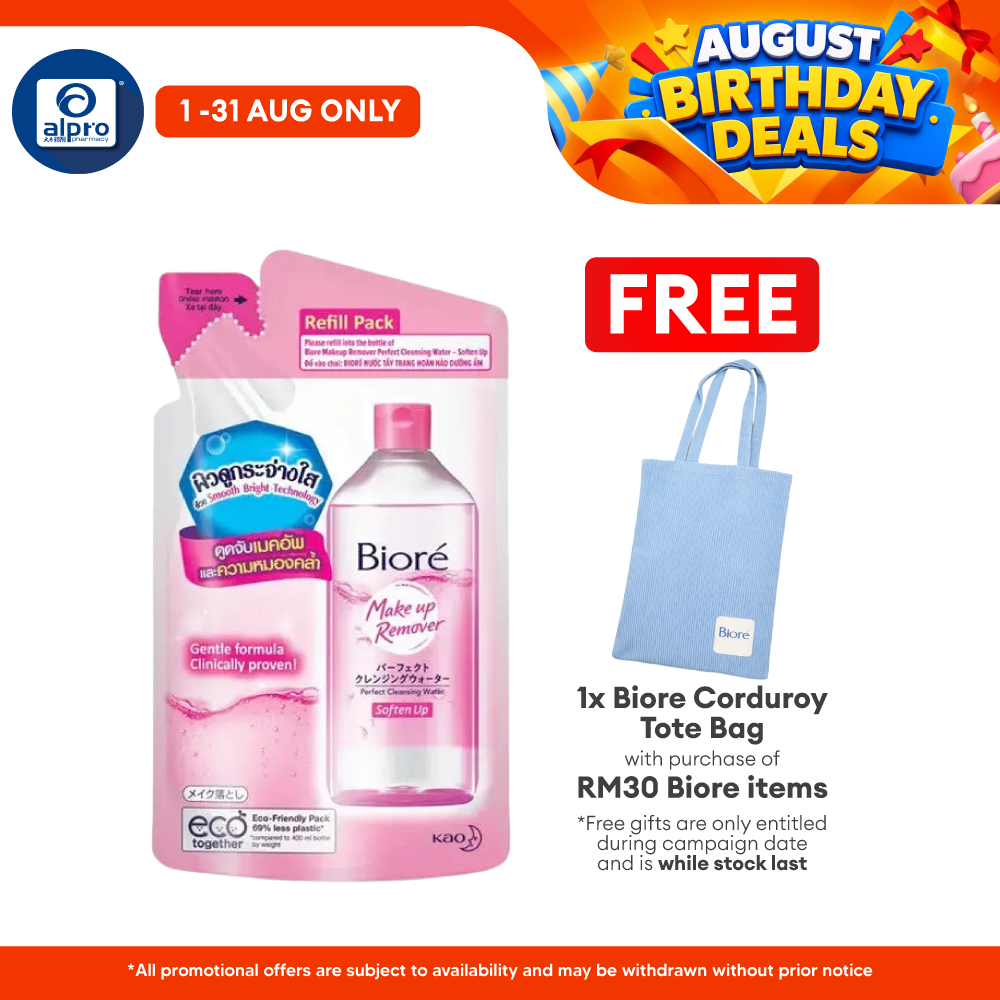 Biore Cln Water Refill S/up 250ml Alpro Pharmacy
