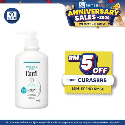 Curel Shampoo 420ml