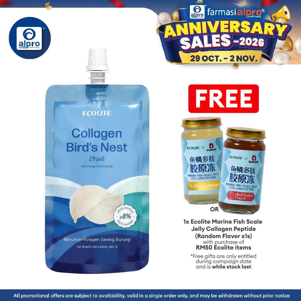 Ecolite Collagen Birds Nest Drink 200ml | Nourishing & Refreshing