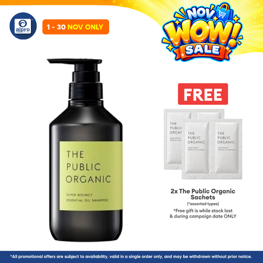 The Public Organic Super Bouncy Dm Shampoo 480ml