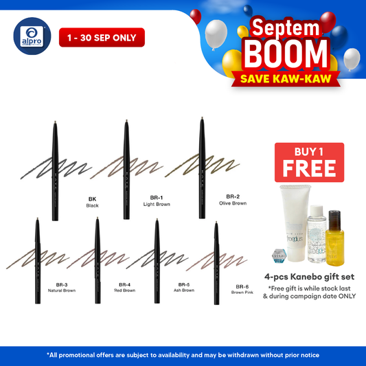 Kate Eyebrow Pencil Z (BK/BR-1/BR-2/BR-3/BR-4/BR-5/BR-6) Kate