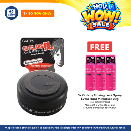 Gatsby Technical Design Clay 30g