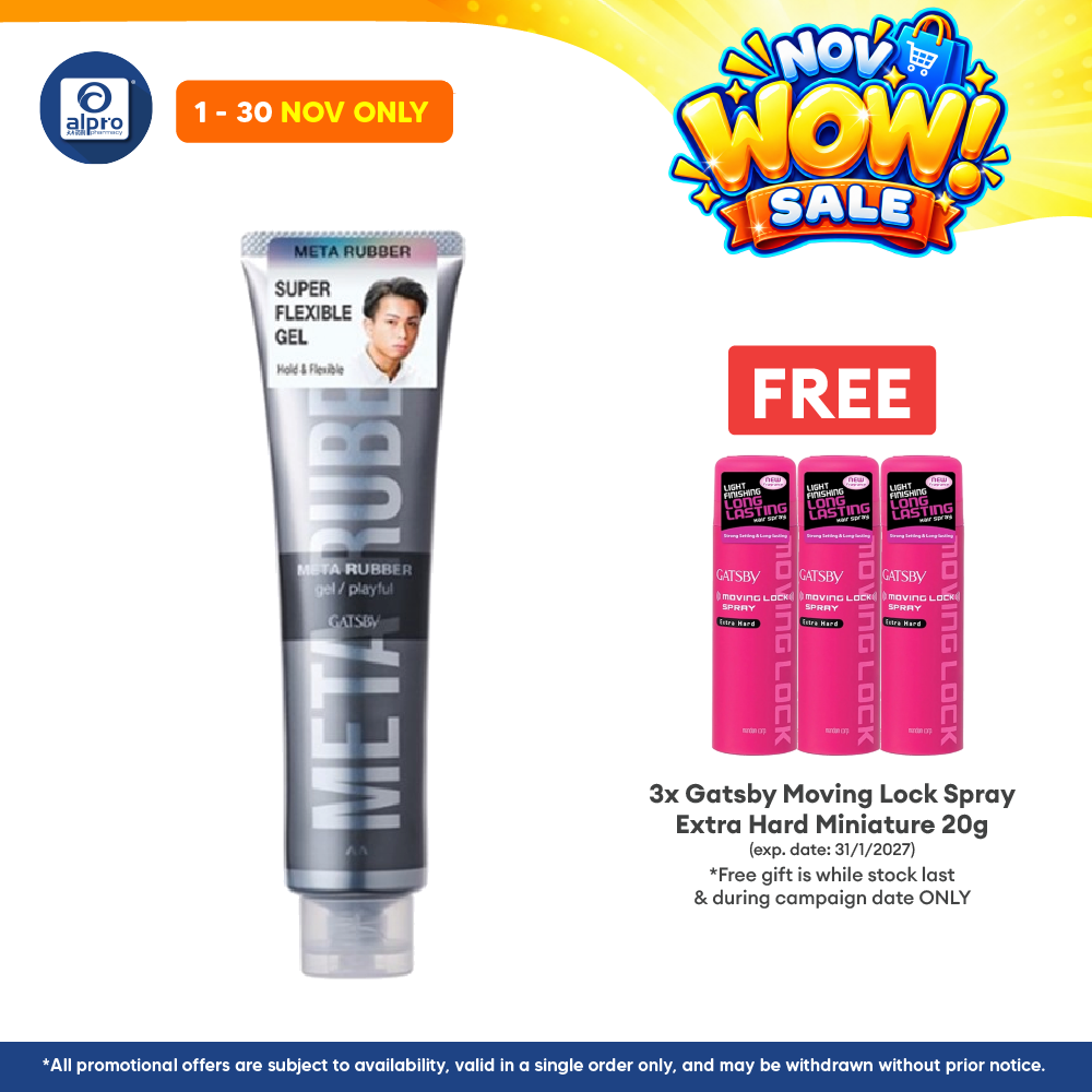 Gatsby Meta Rubber Gel Playful 140g