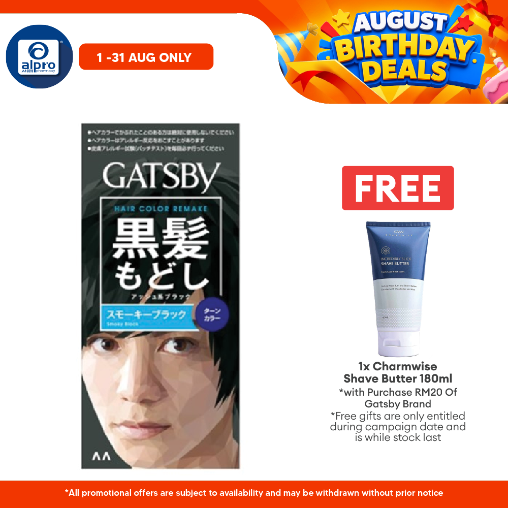 Gatsby Hair Color Remake Natural Black Gatsby