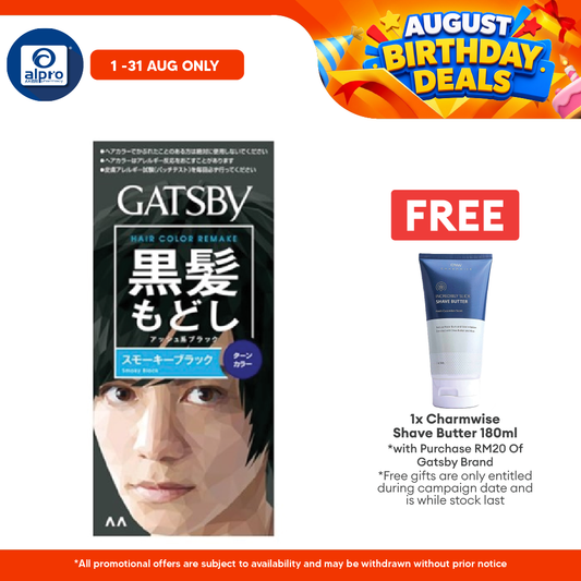 Gatsby Hair Color Remake Natural Black Gatsby