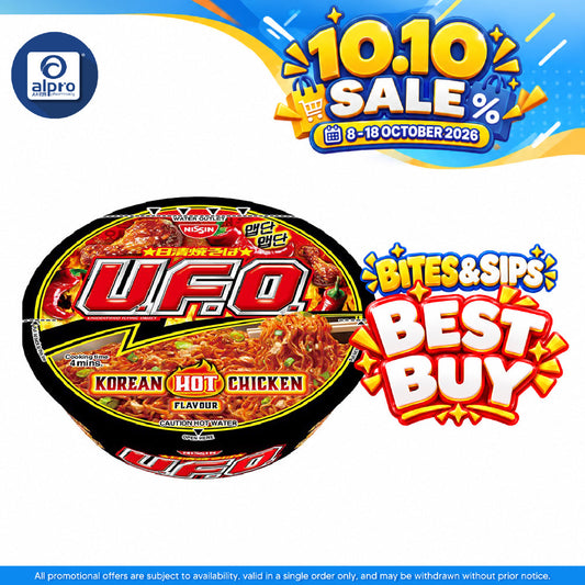Nissin  Nissin Ufo Korean Hot Chicken 99g | Fast Cook For About 3-4 Minutes
