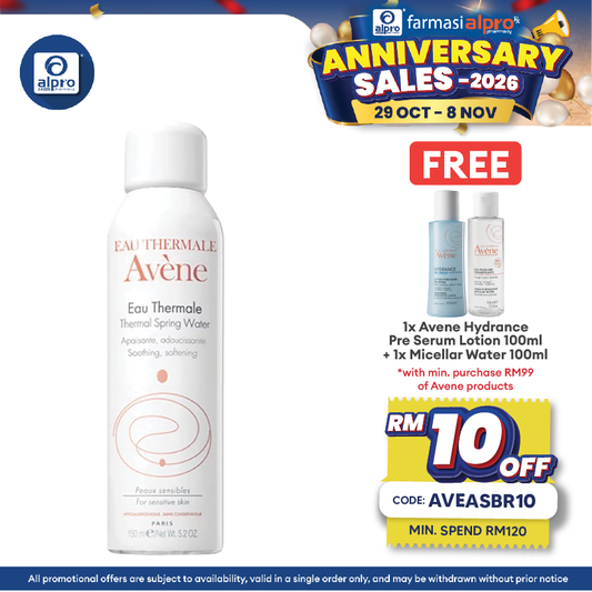 Avene Thermal Spring Water  150ml | Restores Skin Natural Moisture