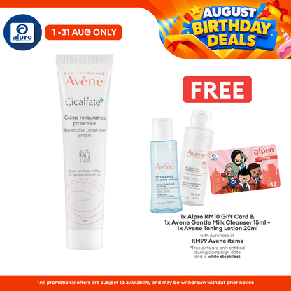 Avene Cicalfate+ Repairing Protective Cream 40ml | Immediately Soothes Skin Avene