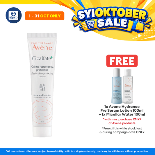Avene Cicalfate+ Repairing Protective Cream 40ml | Immediately Soothes Skin