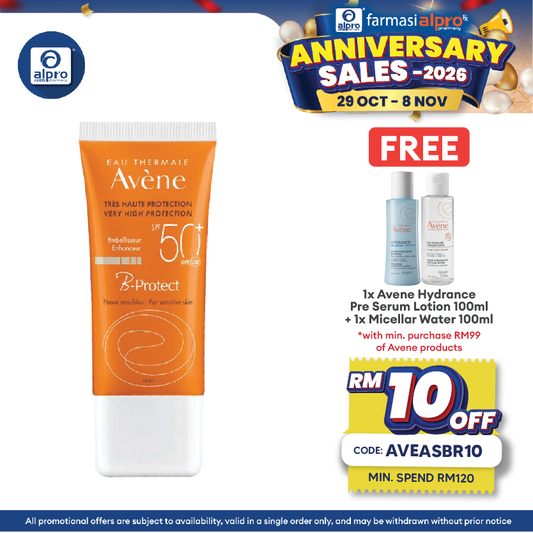Avene Very High Protection B-Protect SPF50+ 30ml