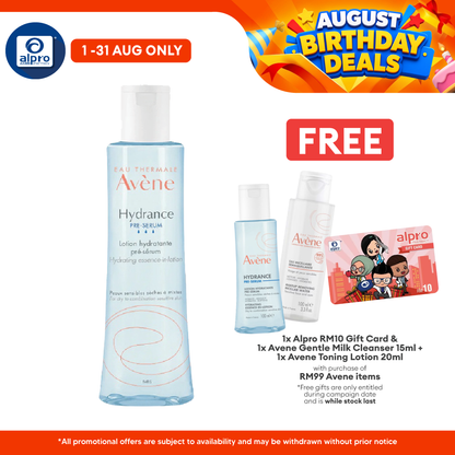 Avene Hydrance Pre-Serum Essence-In-Lotion 200ml | Protect the Skin Against Environmental Aggressions Avene