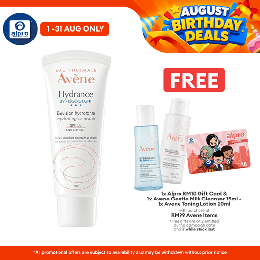Avene Hydrance Light Uv Spf30 Hydrating Emulsion(For Normal Combination Skin) 40ml Avene