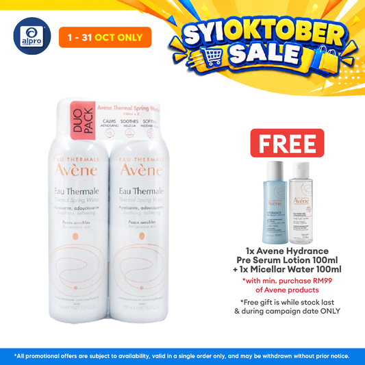 Avene Thermal Spring Water 150ml Duo Pack | Excellent Source Of Hydration