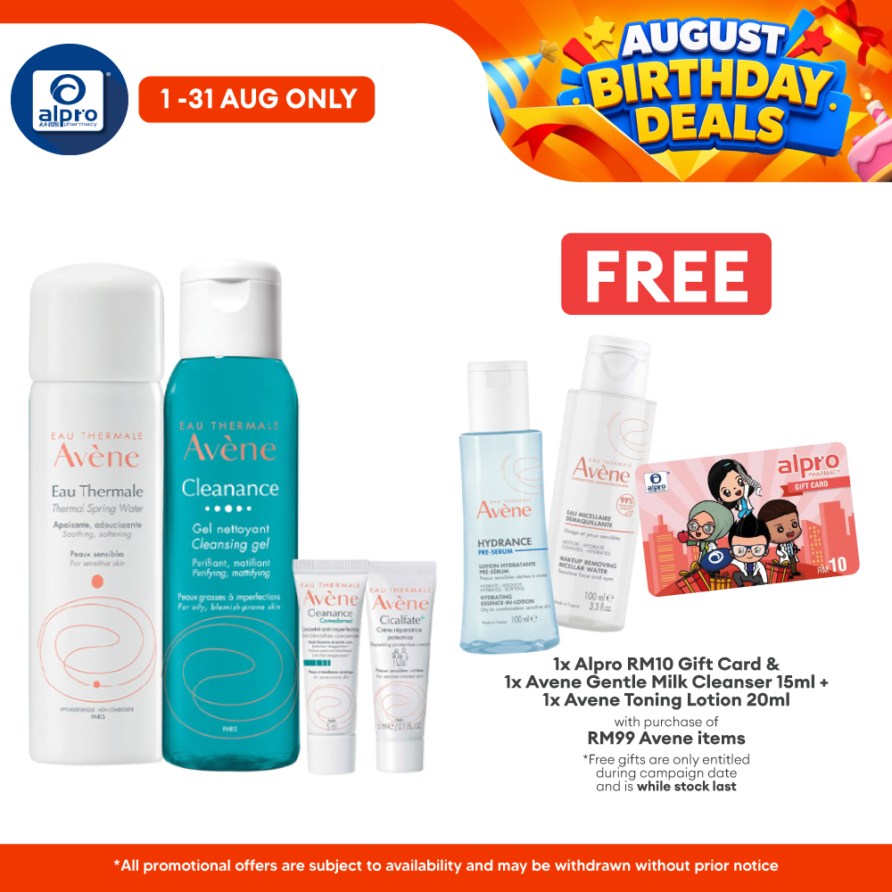 Avene Cleanance Acne Control Start Kit | Soothes Irritation Avene