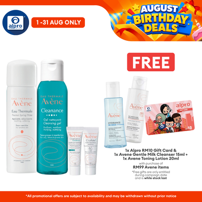 Avene Cleanance Acne Control Start Kit | Soothes Irritation Avene
