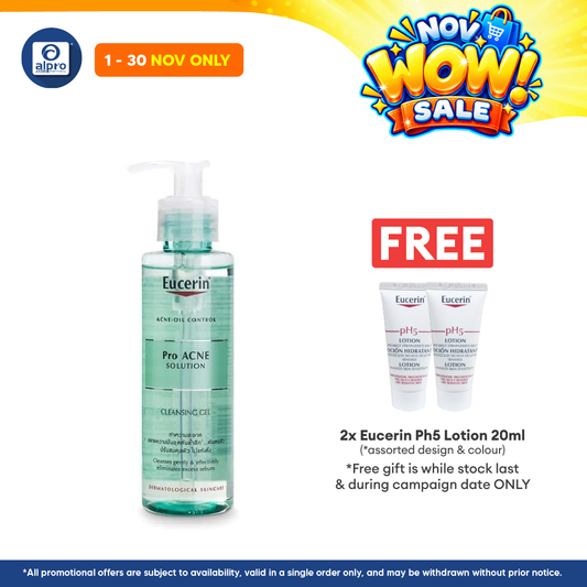 Eucerin Proacne Solution Cleansing Gel 400ml