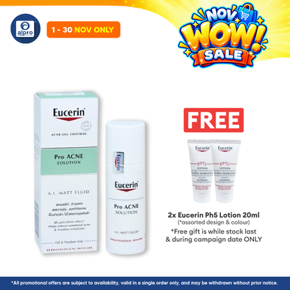 Eucerin Proacne Solution A.i. Matt Fluid 50ml