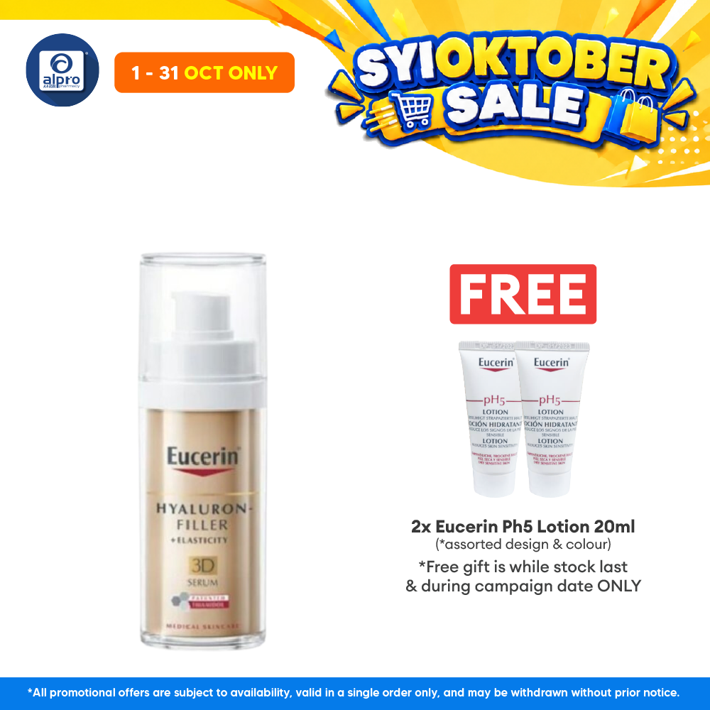 Eucerin Hf + Elasticity 3d Serum 30ml (Pipo) | Mejora La Elasticidad