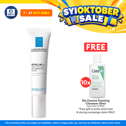 La Roche Posay Effaclar AI 15ml | For Oily Acne-prone Skin