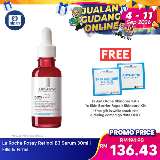 La Roche Posay Retinol B3 Serum 30ml | Fills & Firms La Roche Posay