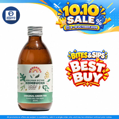 Wondrous The Original Green Tea Kombucha 300ml