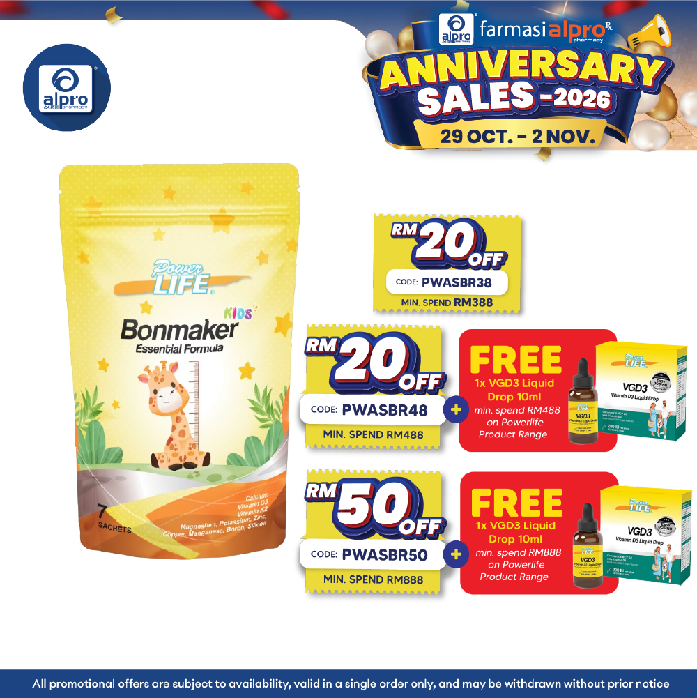 Powerlife Bonmaker Kids 7s | Promotes Child's Growth