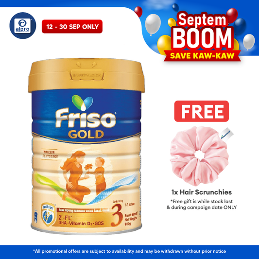 Friso Gold Step 3 Children's Milk Formula 900g | For Age 1-3 Years Old