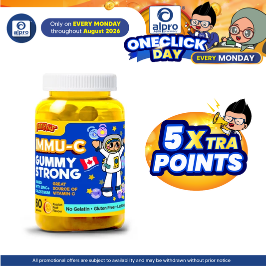 Gummykids Immu-C Gummy Strong 60s | Kid's Well Being Gummykids