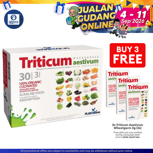Triticum Aestivum With Wheatgerm 3g 30s |  Antioxidant Plant & Tree