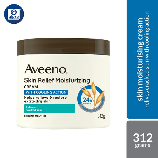 Aveeno Skin Relief Moisturizing Cream With Cooling Action 312g Alpro Pharmacy