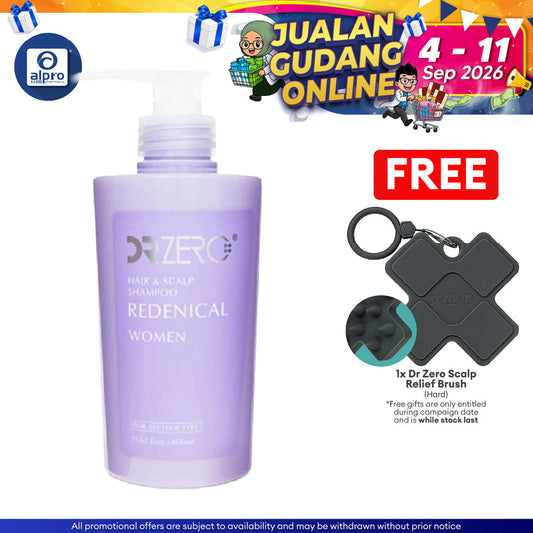 Dr Zero Redenical Hair & Scalp Shampoo & Conditioner Women 400mlx2 Dr Zero, Sugi