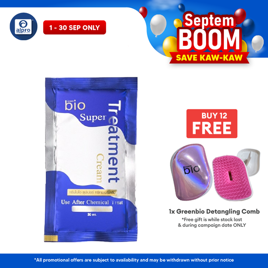 Green Bio Super Treatment Sachet 30ml 1s | Hair Treatment Green Bio
