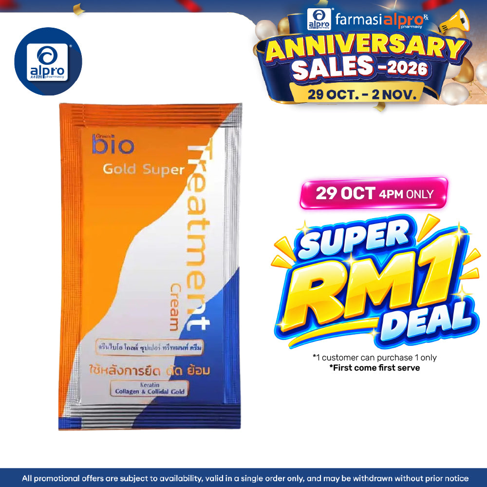 Green Bio Super Gold Treatment Sachet 30ml 1s