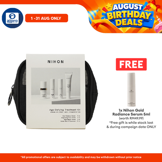 Nihon Age-defying Treatment Kit Set Of 4 | For Aging Skin Nihon