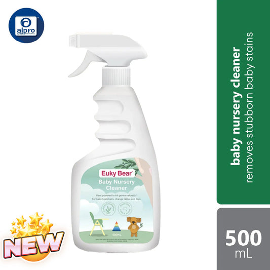 Euky Bear Baby Nursery Cleaner 500ml | For Highchair, Change Table And Toys Euky Bear
